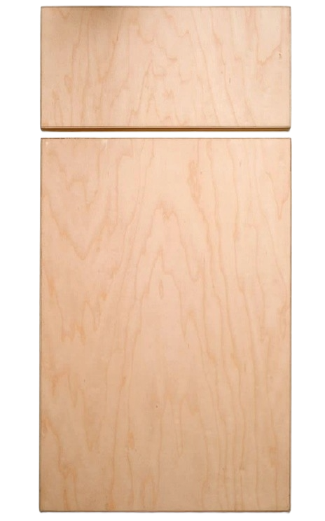 Slab cabinet door style with flat smooth surface for modern kitchen design